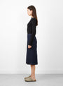 Fessura Skirt Raw Wash by Rachel Comey at Couverture and The Garbstore side profile