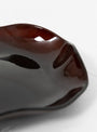 Large Petal Plate Pecan by Sophie Lou Jacobsen at Couverture and The Garbstore close up