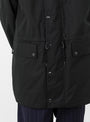 Cotton Field Jacket Black by Kaptain Sunshine at Couverture and The Garbstore close up