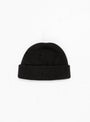 Broken Wool Beanie Black by Sublime at Couverture and The Garbstore 