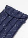 Puffy Laptop Sleeve 13/14" Constellation Midnight by Baggu at Couverture and The Garbstore close up 