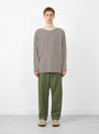 Service Works Canvas Part Timer Pants Olive at Couverture and The Garbstore - Front Model