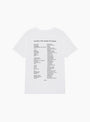 Sounds of the Summer 1991 Playlist T-Shirt White by Boy's Own at Couverture and The Garbstore
