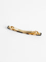 02 Blonde Tortoiseshell Hair Clip by Kanel at Couverture and The Garbstore rear 