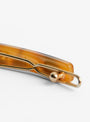 08 Tortoiseshell Hair Clip by Kanel at Couverture and The Garbstore close up 