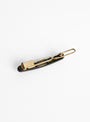 11 Black with Swarovski Hair Clip by Swarovski at Couverture and The Garbstore from above 