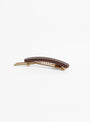 11U Burgundy Hair Clip by Kanel at Couverture and The Garbstore