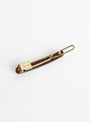 11U Burgundy Hair Clip by Kanel at Couverture and The Garbstore rear 