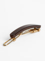 Burgundy Hair Clip