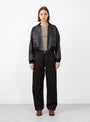 Silver Jeans Black by YMC at Couverture and The Garbstore full profile 