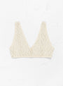 Crescent Bra Undyed by Baserange at Couverture and The Garbstore