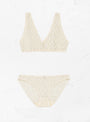 Crescent Bra Undyed by Baserange at Couverture and The Garbstore set 