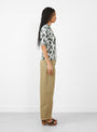Tench Top Off White Ikat by Christian Wijnants at Couverture & The Garbstore Side View