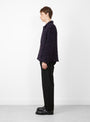 Bez Organic Cotton Jean Earth Black by YMC at Couverture and The Garbstore side profile
