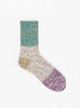 Twister 3 Side Switching Socks Green by Mauna Kea at Couverture and The Garbstore