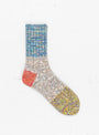 Twister 3 Side Switching Socks Blue by Mauna Kea at Couverture and The Garbstore