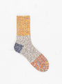 Twister 3 Side Switching Socks Yellow by Mauna Kea at Couverture and The Garbstore 