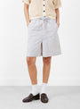 Emeric Shorts Gris Clair and Ecru by Soeur at Couverture & The Garbstore
Front2
