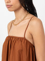 Arielle Dress Terre Battue by Soeur at Couverture & The Garbstore
Close up