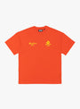 Computer Corporation Logo T-Shirt Blaze Orange by Arnold Park Studios at Couverture & The Garbstore Front View