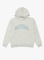 Natural Hoodie Ash by Museum of Peace and Quiet at Couverture & The Garbstore
Front