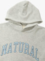 Natural Hoodie Ash by Museum of Peace and Quiet at Couverture & The Garbstore
Close up 2