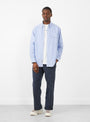 Straight Fit Pants Double Navy by Gramicci at Couverture & The Garbstore 
Front2