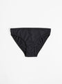 Heart Swim Pants in Black by Baserange at Couverture & The Garbstore
Front View
