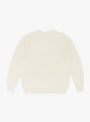 The Sea Island Signature Crewneck Ivory by BATONER at Couverture & The Garbstore
Back View