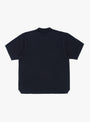 Smooth Polo Essential Navy by Batoner at Couverture & The Garbstore 
Back View 