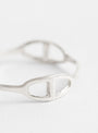 Fine Links Ring Silver from Helena Rohner at Couverture & The Garbstore
Close-up
