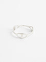Fine Links Ring Silver from Helena Rohner at Couverture & The Garbstore
Front View
