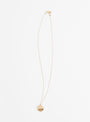 Double Layer Round Pendant Gold Plated from Helena Rohner at Couverture & The Garbstore
Front View
