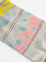 Blacklight Socks Rose Bud Swan by Bonne Maison at Couverture and The Garbstore Detail