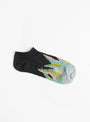 Blacklight No Show Socks Faux Noir by Bonne Maison at Couverture and The Garbstore