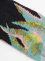 Blacklight No Show Socks Faux Noir by Bonne Maison at Couverture and The Garbstore Detail