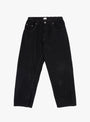 Baggy 5 Pocket Pants Black (One Wash) by CIOTA at Couverture & The Garbstore
front 