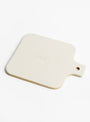 Spiro Presentation Plate Brown by Pomax at Couverture & The Garbstore Back Detail