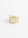 The Harlequin Ring Brass by Ruby Jack at Couverture & The Garbstore