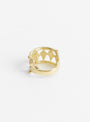 The Harlequin Ring Brass by Ruby Jack at Couverture & The Garbstore