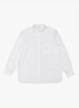 Regular Collar Shirt White by Still by Hand at Couverture & The Garbstore
Front View