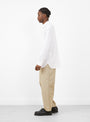 Regular Collar Shirt White by Still by Hand at Couverture & The Garbstore
Side