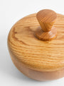 Oak S Bowl Container - Triangle Knob by Small Goods Design at Couverture & The Garbstore
Top