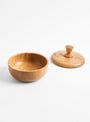 Oak S Bowl Container - Triangle Knob by Small Goods Design at Couverture & The Garbstore