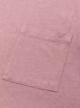 Gauze Jersey Pocket Tee Pink by Kapital at Couverture & The Garbstore
Close-up2