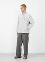 LT Soft Shell Trouser Dark Grey by Hiking Patrol at Couverture & The Garbstore Model Front