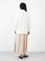 Poppy Blouse in White by A'Court at Couverture & The Garbstore 
Model Back View