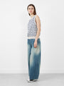Kukka Kukka Knit Vest Light Beige by Mina Perhonen at Couverture & The Garbstore
Front2