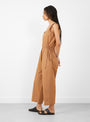 Tank Jumpsuit Sierra by Modern Weaving at Couverture & The Garbstore 
Model side view
