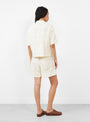 Annie Shorts Buttermilk Patchwork by Sideline at Couverture & The Garbstore
Back